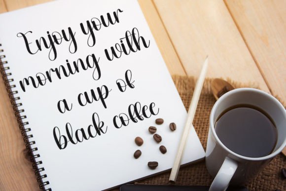 Coffe Font - Preview 2