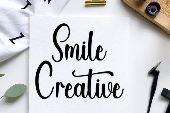 Black Pastel Font - Preview 1