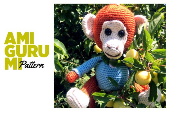 CROCHET PATTERN: Cute Monkey