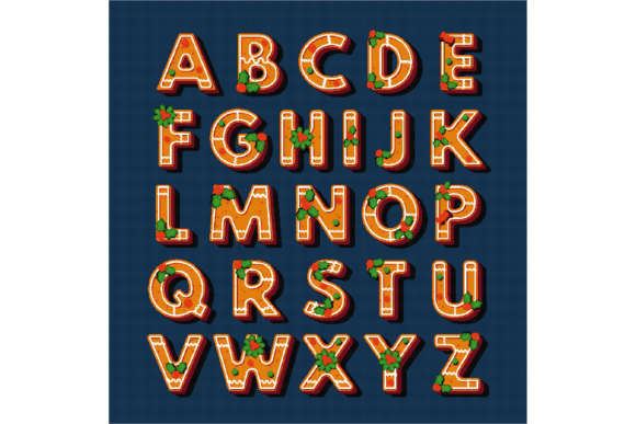 Christmas Alphabet Cross Stitch Patterns