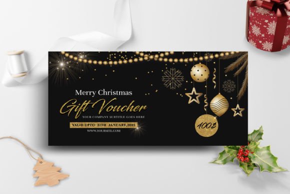 Christmas Gift Voucher Template