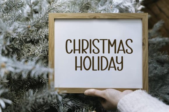 Christmas Planner Font - Preview 4