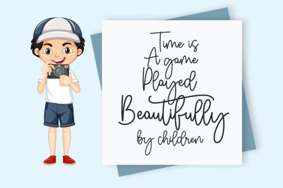 Cuteflaminggo Font - Preview 3