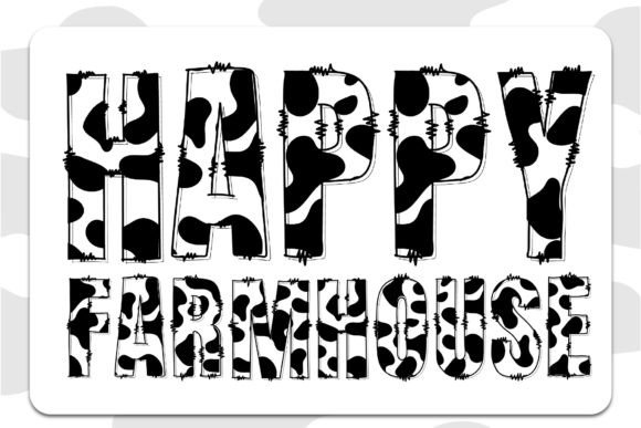 Farm Font - Preview 1
