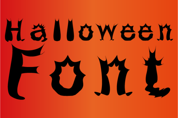Halloween Font - Preview 1