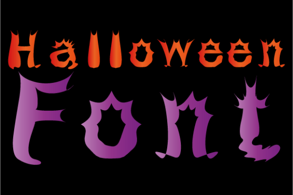 Halloween Font - Preview 2