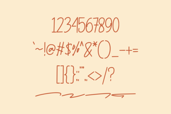 Herdiny Font PNG with transparent background - Preview 5