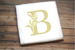 Letter B Beautiful Monogram · Creative Fabrica