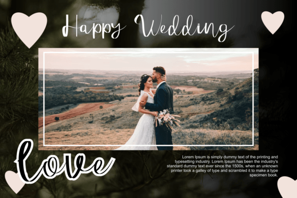 Malegan Font PNG with transparent background - Preview 2