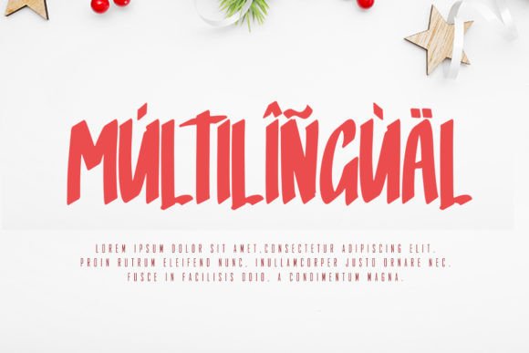 Mukhair Font PNG with transparent background - Preview 6