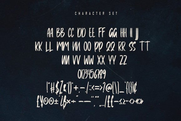 Poraly Font PNG with transparent background - Preview 5