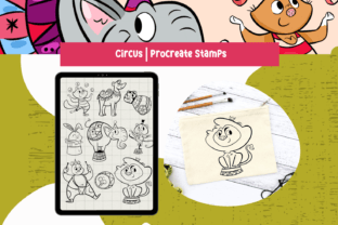 Procreate Brushes - Circus Stamps Bundle Graphic by AghCreativeLab ...
