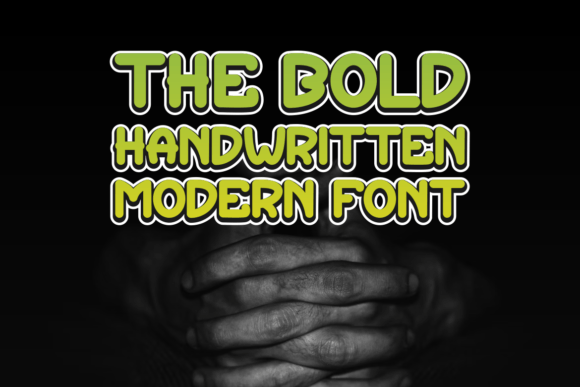 Realhand Font PNG with transparent background - Preview 1