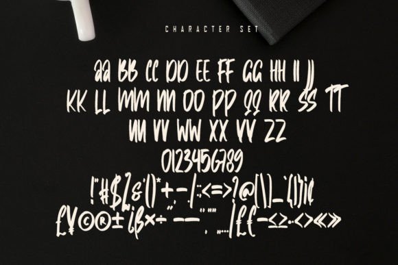 Satriya Font PNG with transparent background - Preview 5