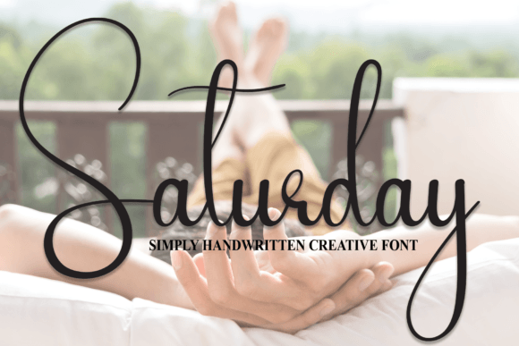 Saturday Fuentes Caligráficas Fuente Por william jhordy