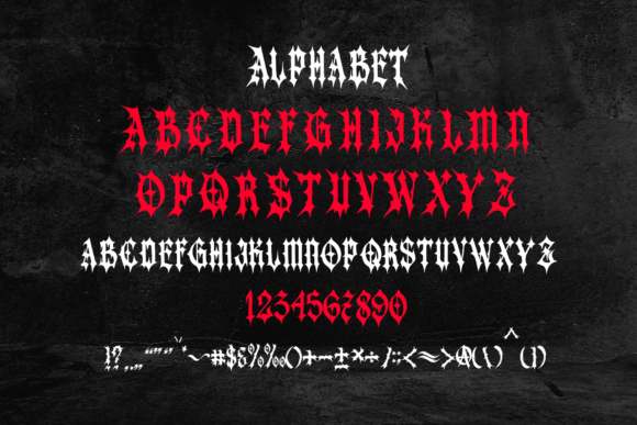 Semurak Font PNG with transparent background - Preview 2
