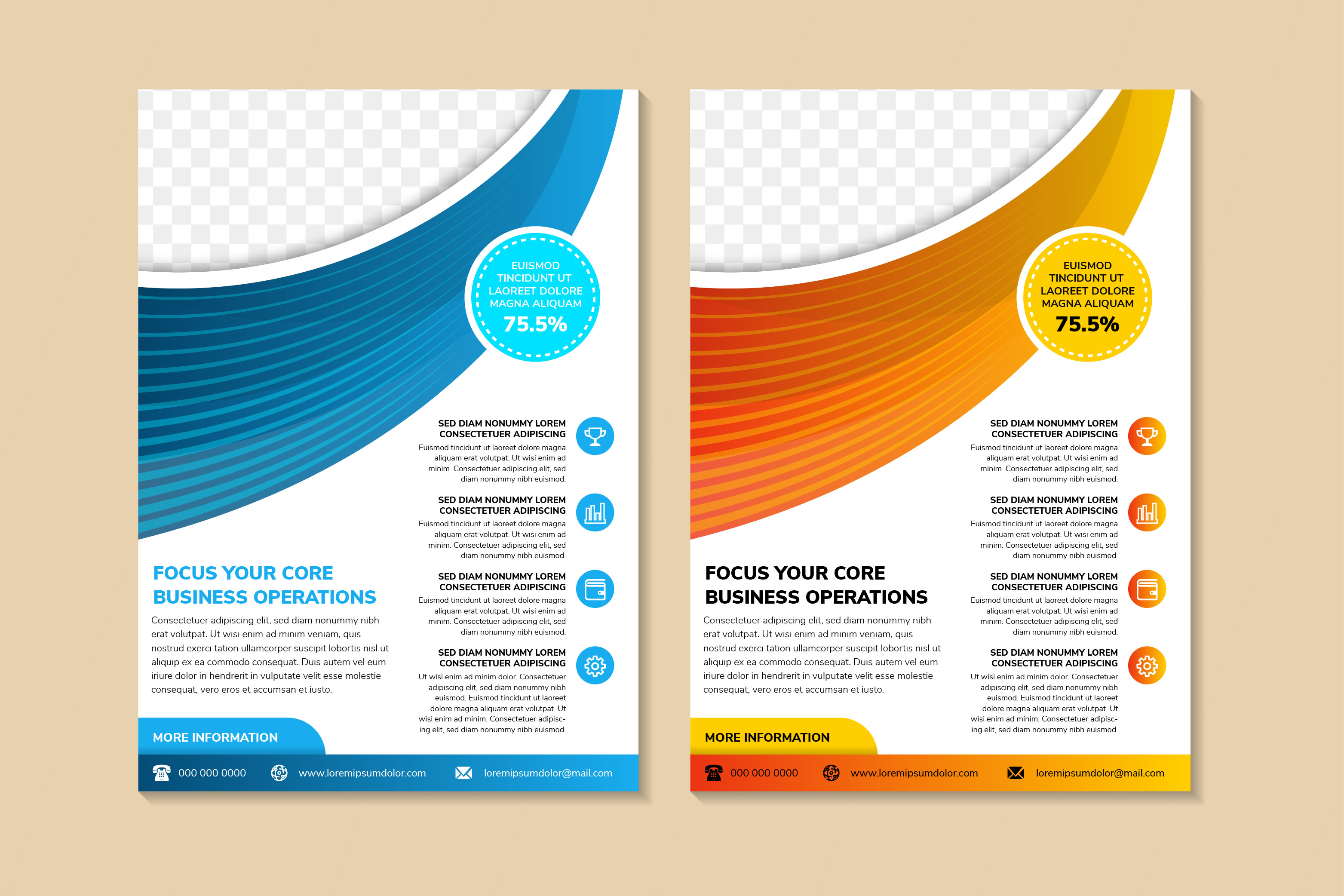Business Operations Vertical Flyer Graphic by noory.shopper · Creative ...