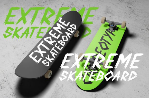 After Brush Font - Preview 3
