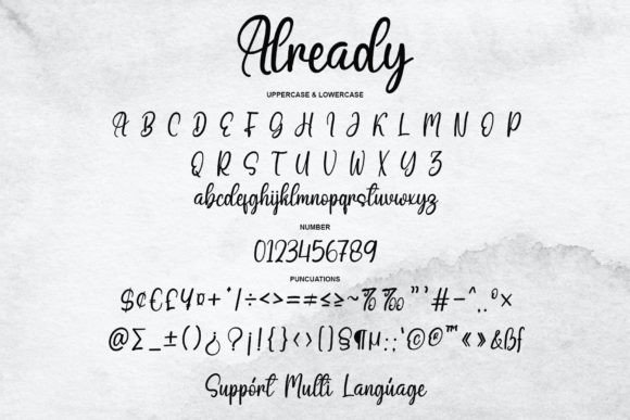 Already Font - Preview 5