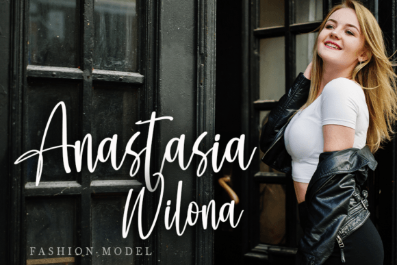 Black Sweater Font - Preview 1