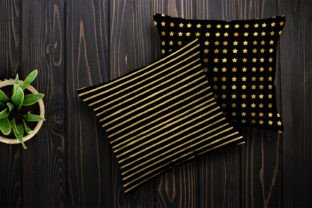 Black and Gold Digital Papers Set Graphic by Creative Store · Creative ...