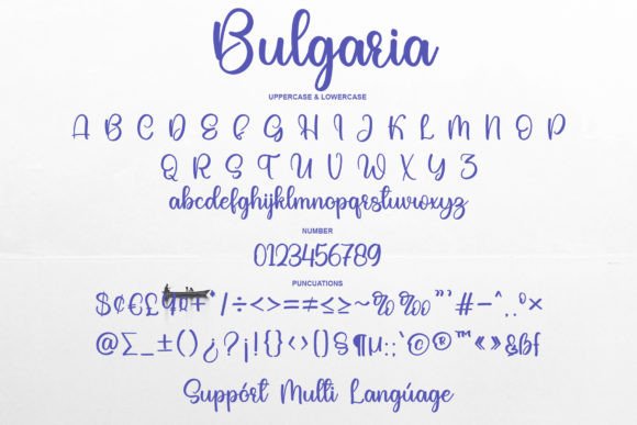 Bulgaria Font - Preview 5