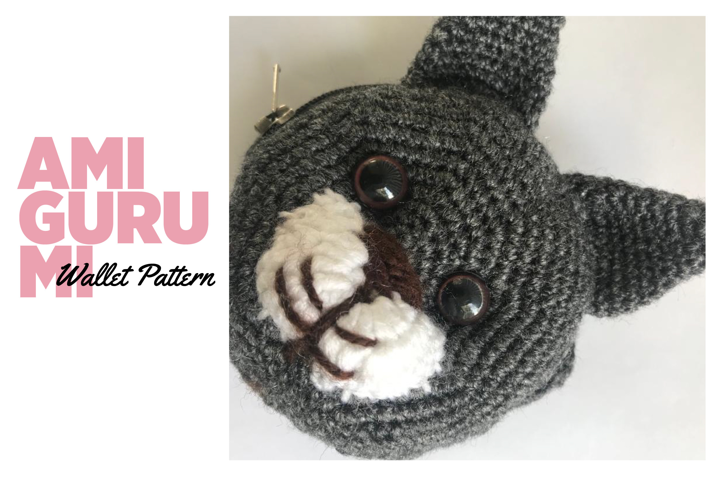 CROCHET PATTERN: Cute Bear Wallet