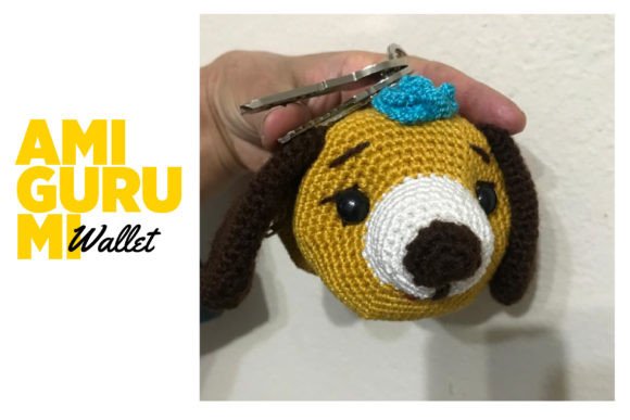 CROCHET PATTERN: Cute Dog Wallet
