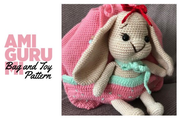 CROCHET PATTERN: Easter Bunny Bag