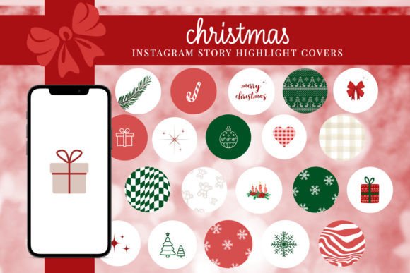 Christmas Instagram Highlight Covers