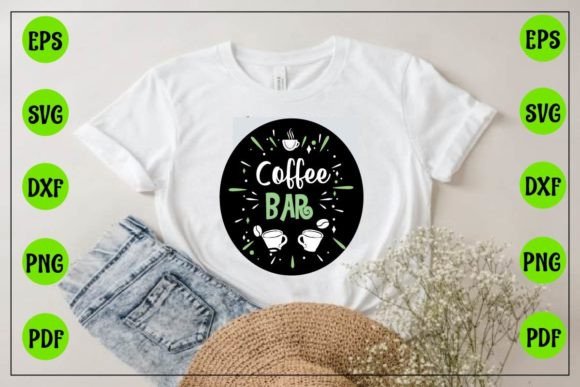 Coffee Bar Svg Sticker Designs