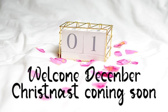 December Font - Preview 3