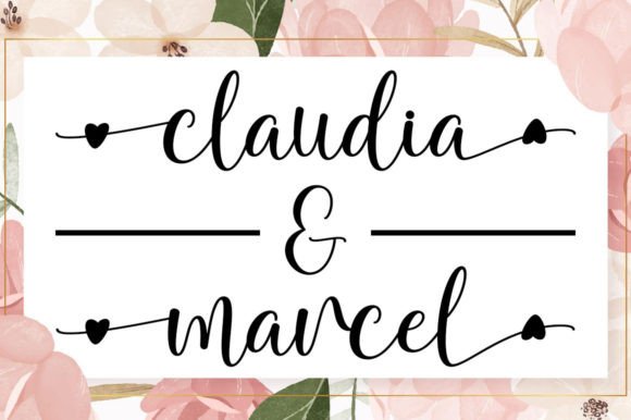 December Script Font - Preview 1