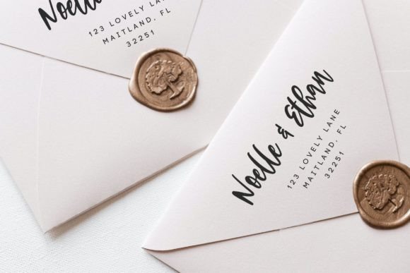 Golden Brown Font - Preview 1
