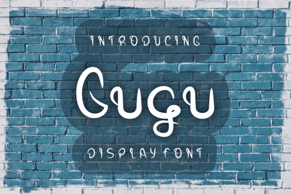 Gugu Font by maikofarazhatta · Creative Fabrica