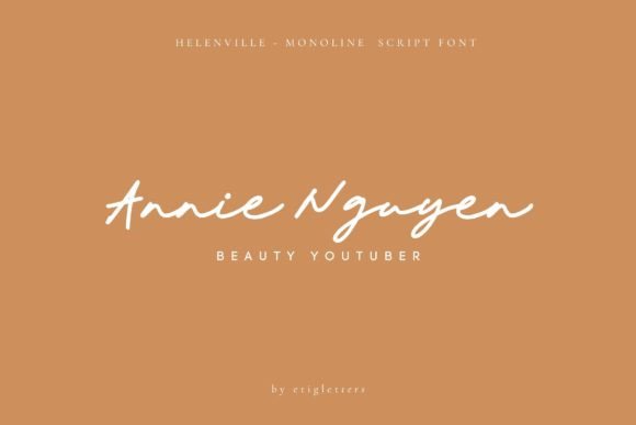 Helenville Font - Preview 1