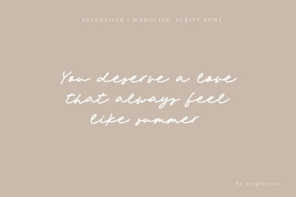 Helenville Font - Preview 3