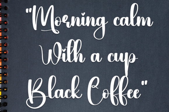 Light Moon Font PNG with transparent background - Preview 3