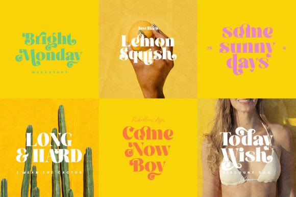 Malibre Font PNG with transparent background - Preview 2