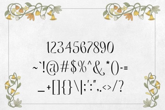 Peachy Fantasy Font PNG with transparent background - Preview 6