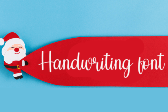 Santabeel Font PNG with transparent background - Preview 1