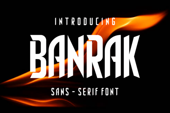 Banrak Font - Preview 1
