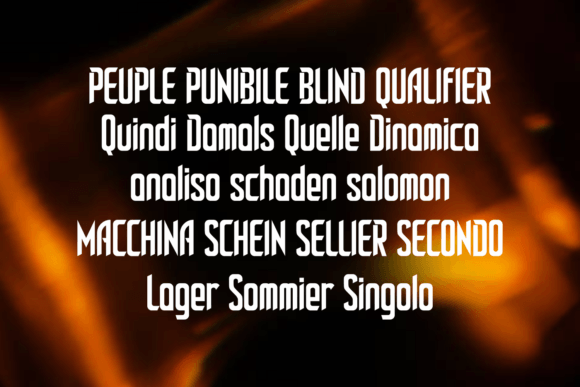 Banrak Font - Preview 2