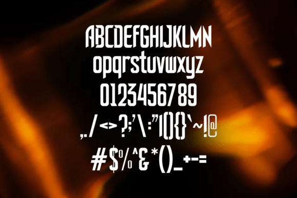 Banrak Font - Preview 3