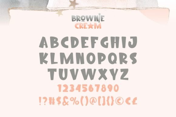 Brownie Cream Font - Preview 3