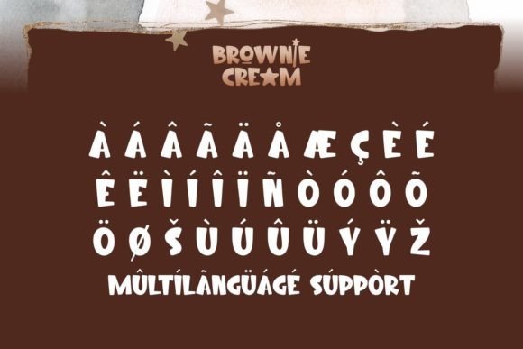 Brownie Cream Font - Preview 5