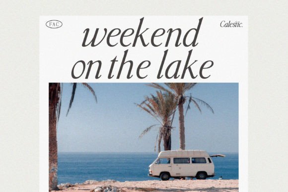 Calestic Font - Preview 3