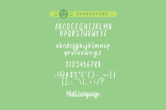 Celery Smile Font - Preview 4
