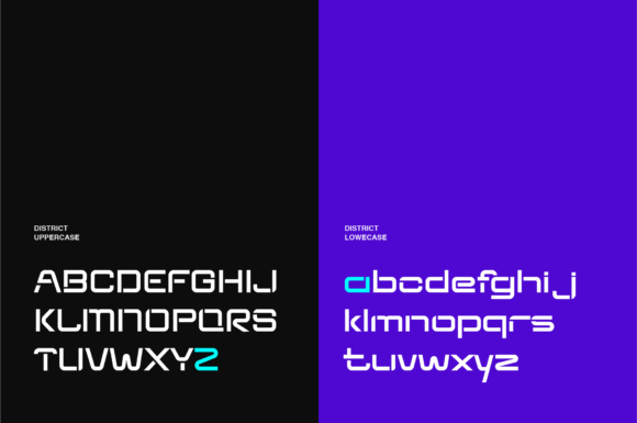 District Font - Preview 4