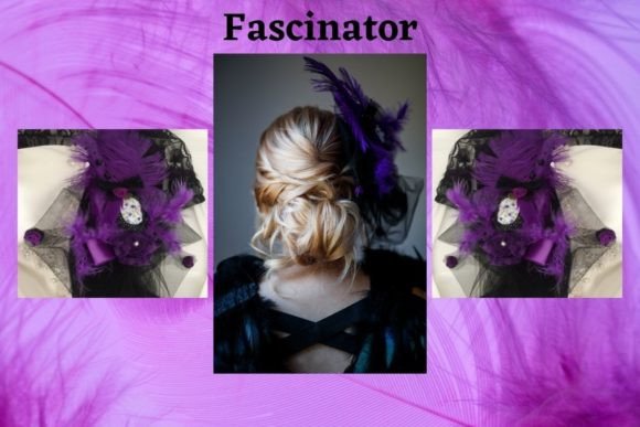 Gatsby Feather Fascinator FREE PATTERN